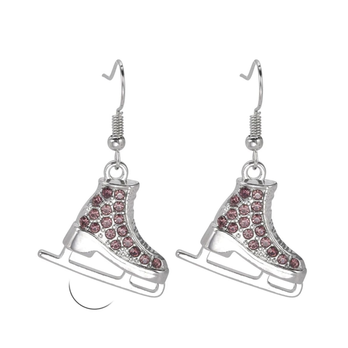 3-D Crystal Earrings