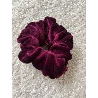 Velvet hair tie
