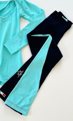 Pants 10:th Anniversary Svart Immersione - Tinas Figure Skating Shop