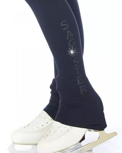 459 Microfiber Leggings svarta - Tinas Figure Skating Shop