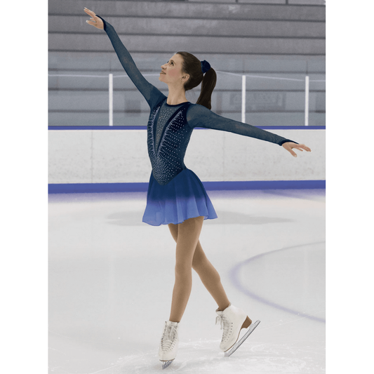 533 Freeze Dress – Pine Freeze - Tinas Figure Skating Shop