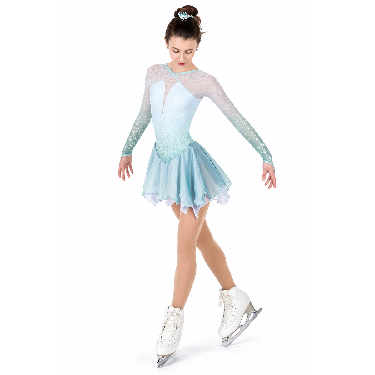 AA024 Twist of Mist Dress