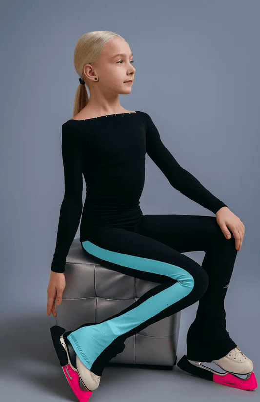 Pants 10:th Anniversary Svart Immersione - Tinas Figure Skating Shop