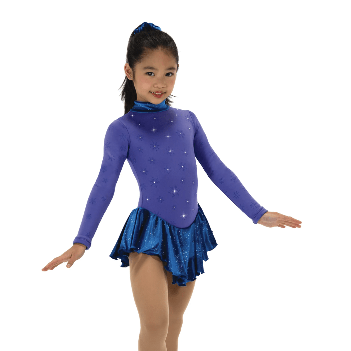 Snow Fleece Dress Purple Royal