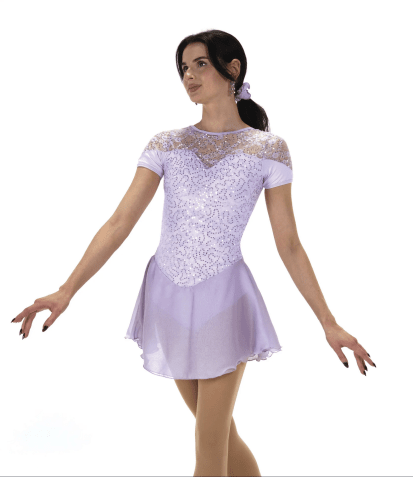 528 Softly Sequins Dress – Light Lilac