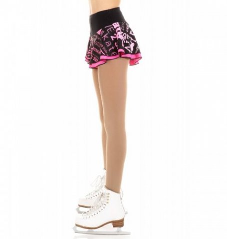 1601 SK8 Double layered skirt Rosa