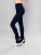 LUXURY New loop trousers col. Blu Navy & black mesh