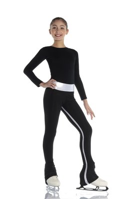 Crystal Pants Vertical inserts Silver