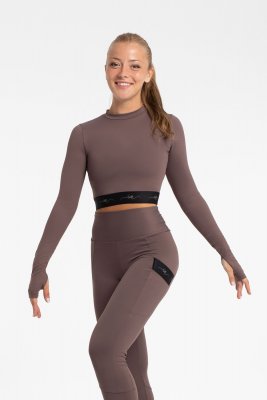 Atenea Crop Topp Mink