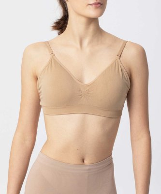 9098 Hudfärgad BH till dräkt med avtagbara kupor