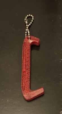 Nyckelring skridskoskydd