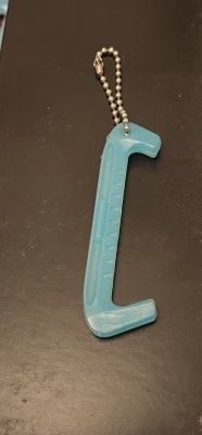 Nyckelring skridskoskydd