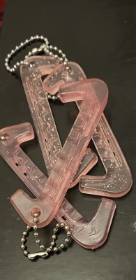 Nyckelring skridskoskydd