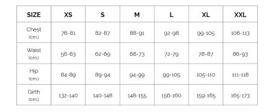 Intermezzo Storlekstabell Ladies
