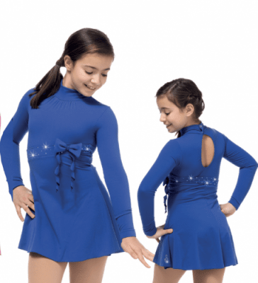 203 Microfibre A-line Dress Bluette