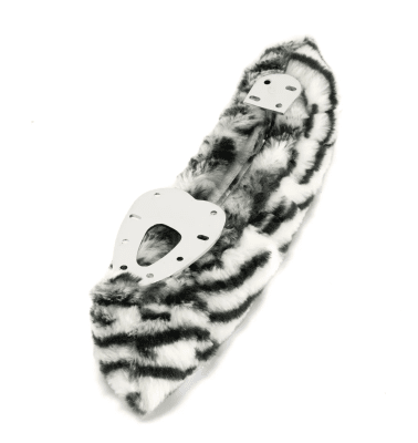 Mjuka pälsiga skenskydd 